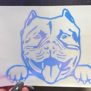 Vinyl Decal American Bully